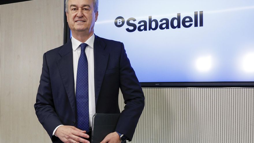 El Banco Sabadell gana 489 millones de euros en el primer trimestre, un 58,6 % más