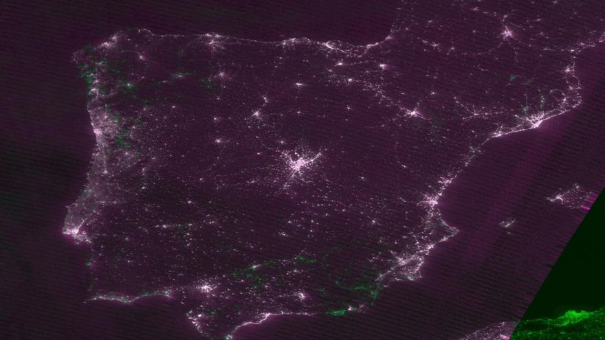 Satélites de la NASA capturan el apagón de abril en la península: de la oscuridad a la luz