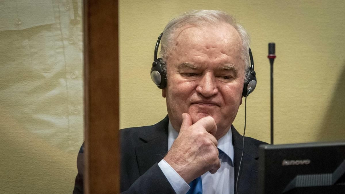 Muere Ratko Mladic, el 'carnicero de Bosnia' condenado por el genocidio de Srebrenica