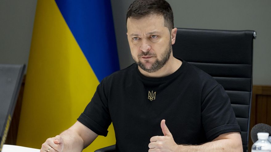 Volodimir Zelenski, presidente de Ucrania