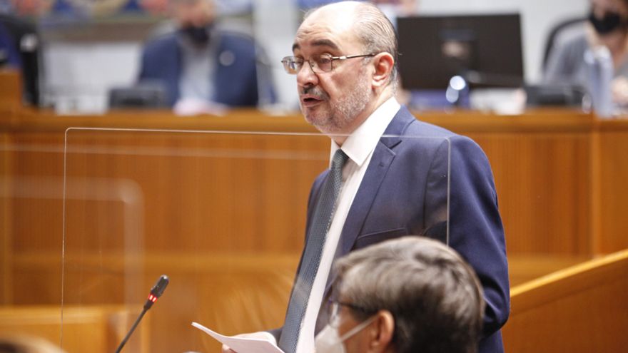 El presidente del Gobierno de Aragón, Javier Lambán.