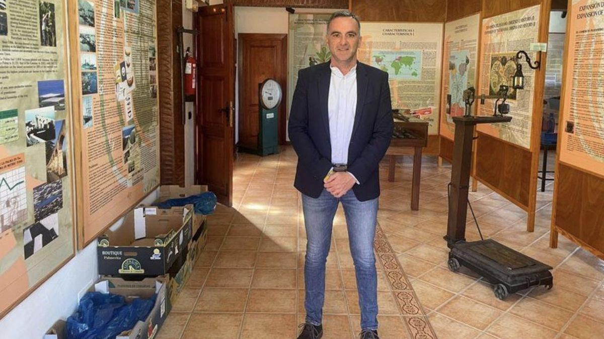 David Ruiz Álvarez, alcalde de la Villa y Puerto de Tazacorte.