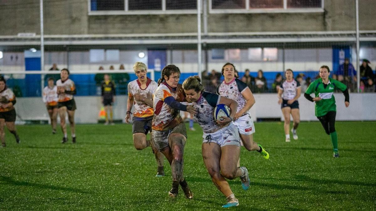 Uno de los partidos del torneo Seven de Grau