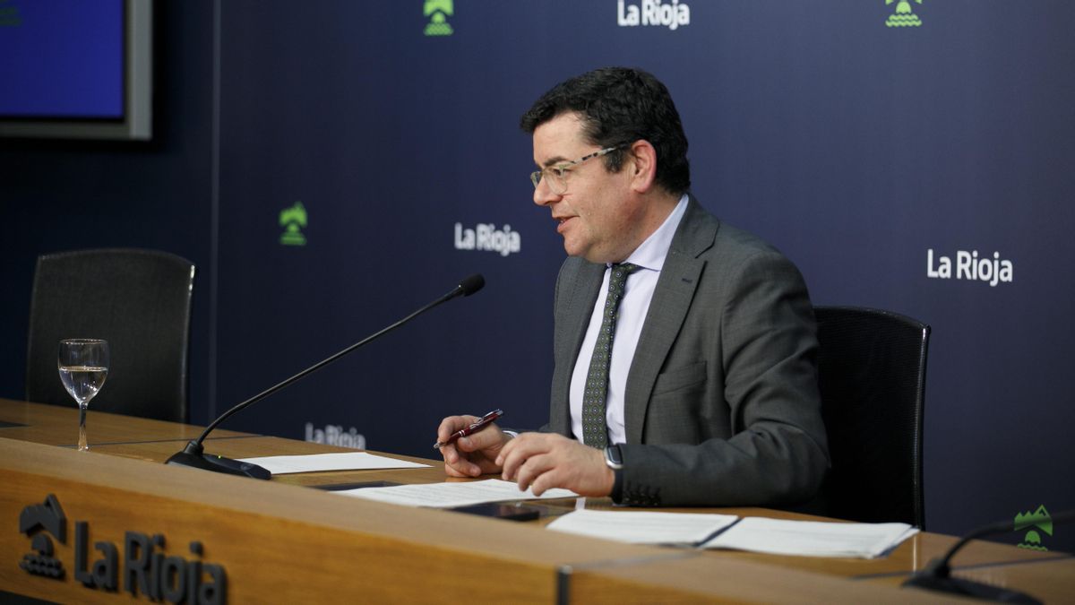 Alfonso Domínguez, portavoz del Gobierno de La Rioja