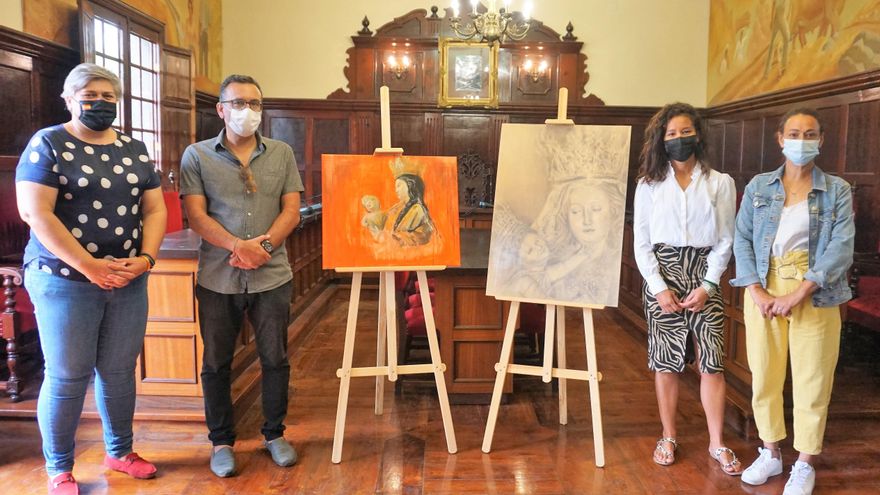 Noelia García Leal (i) Fernando Gómez Tabares, Liseth rodríguez Figuera y Mónica González