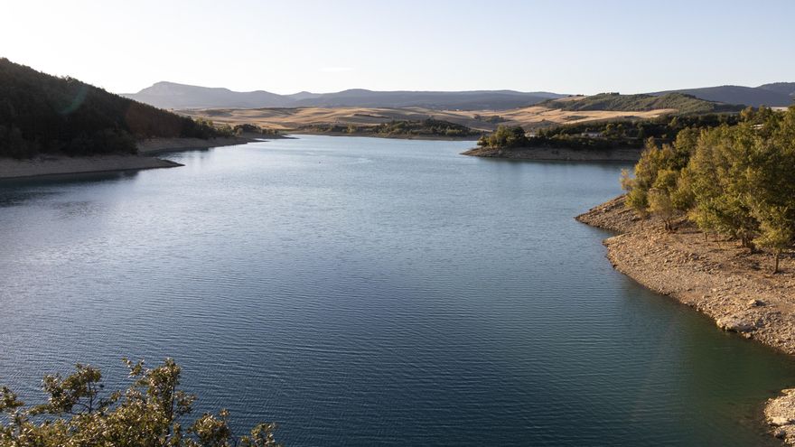 Los embalses de Navarra caen al 47% de su capacidad en la última semana