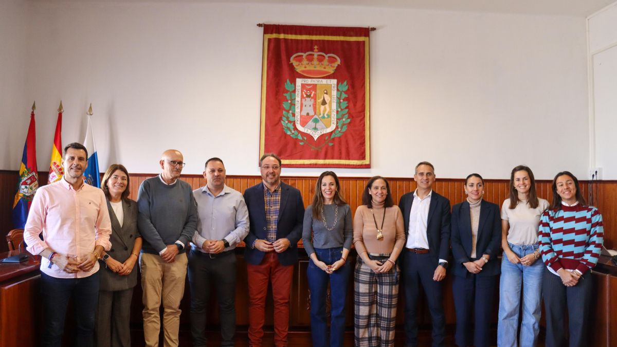 Presentación este martes en La Palma, en concreto en el Ayuntamiento de Tazacorte, de los proyectos incluidos en el Plan Integral de Empleo (PIE) 2024-2025.