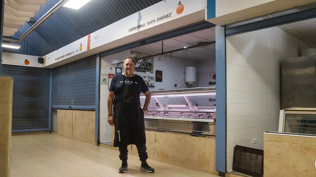 Rafael Jiménez, último tendero del mercado de El Naranjo