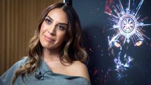 La cantante Mónica Naranjo durante la entrevista concedida a la Agencia Efe .