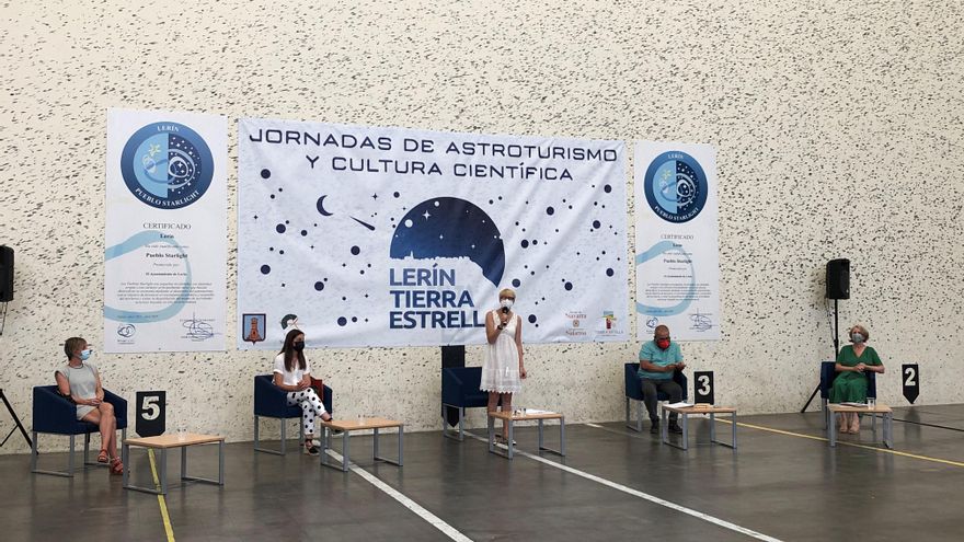 Acto de inauguración de las V Jornadas Lerín Tierra Estrella de Astroturismo y Turismo Científico