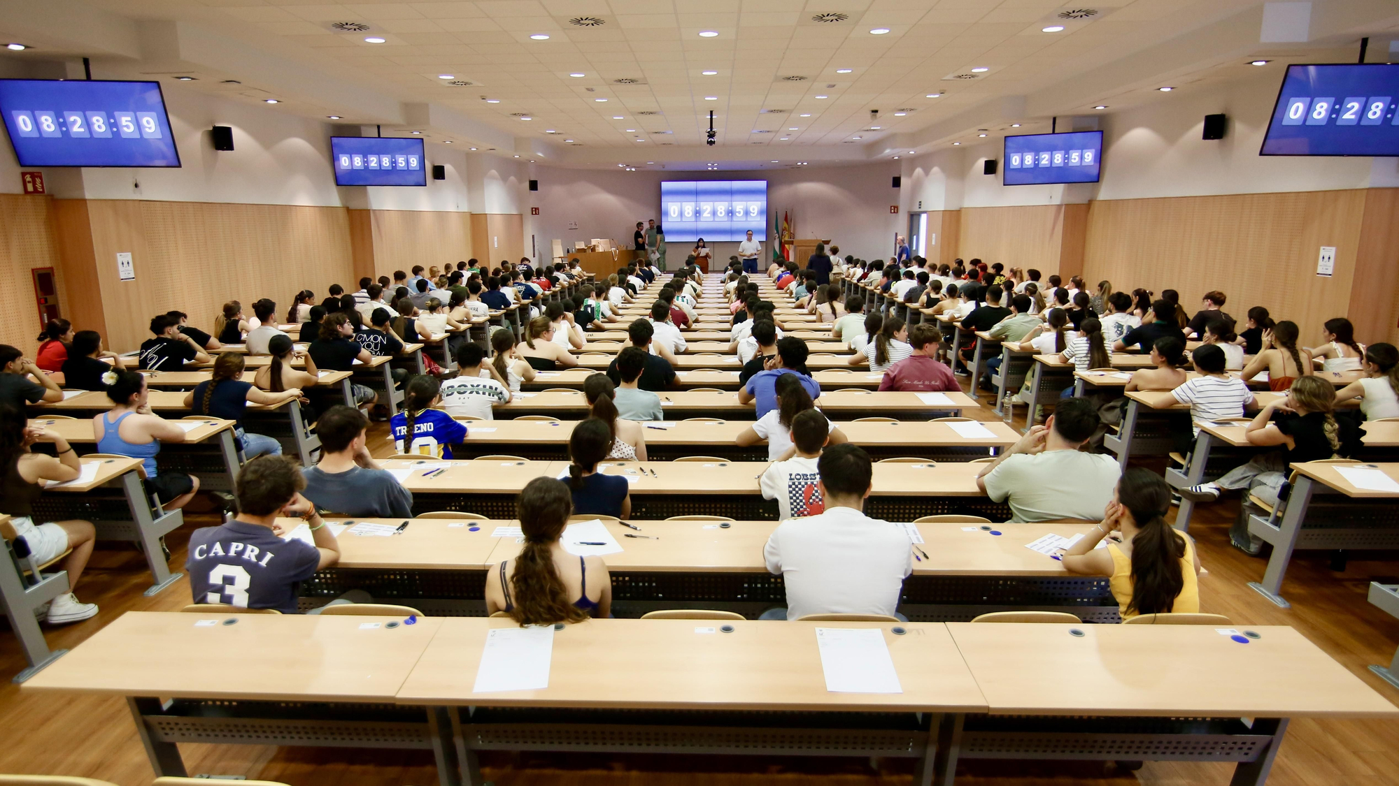 Inicio de las Pruebas de Evaluación de Bachillerato para el Acceso a la Universidad