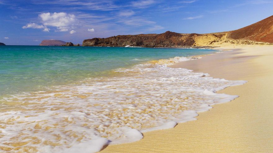 Las Conchas, en La Graciosa.