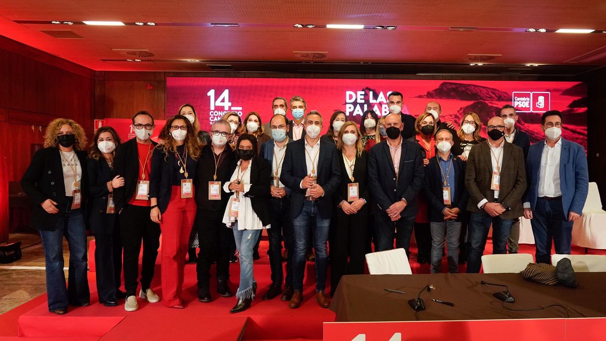 Nueva Ejecutiva del PSOE de Cantabria, liderada por Pablo Zuloaga