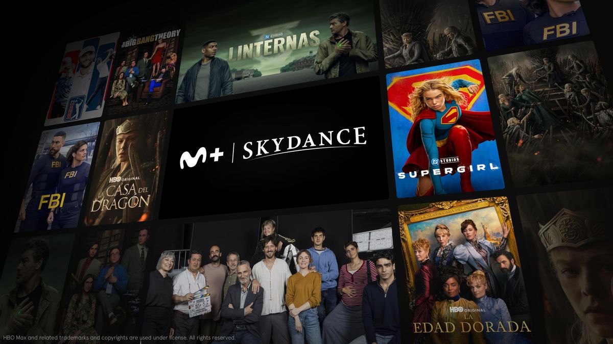 Imagen de la alianza de Movistar Plus con Skydance