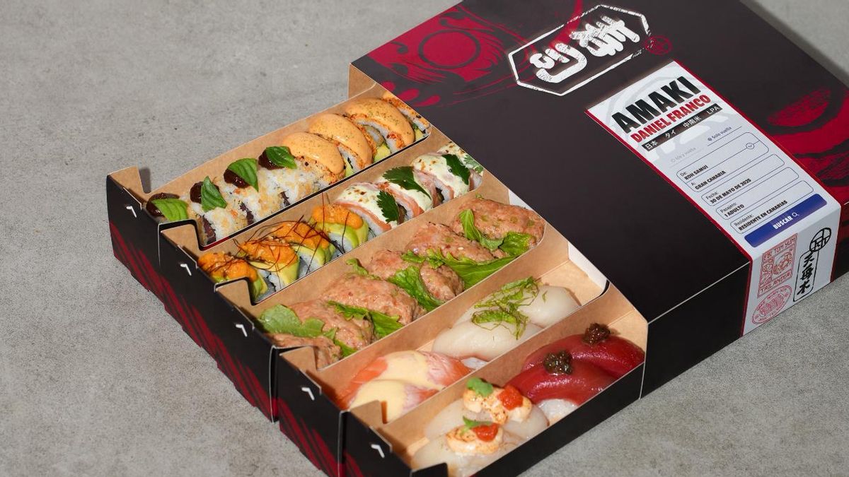 Amaki Sushi cocina por Dani Franco, el primer chef canario en ostentar una Estrella Michelin