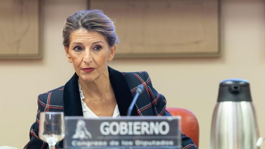 La vicepresidenta segunda del Gobierno y ministra de Trabajo y Seguridad Social, Yolanda Díaz,