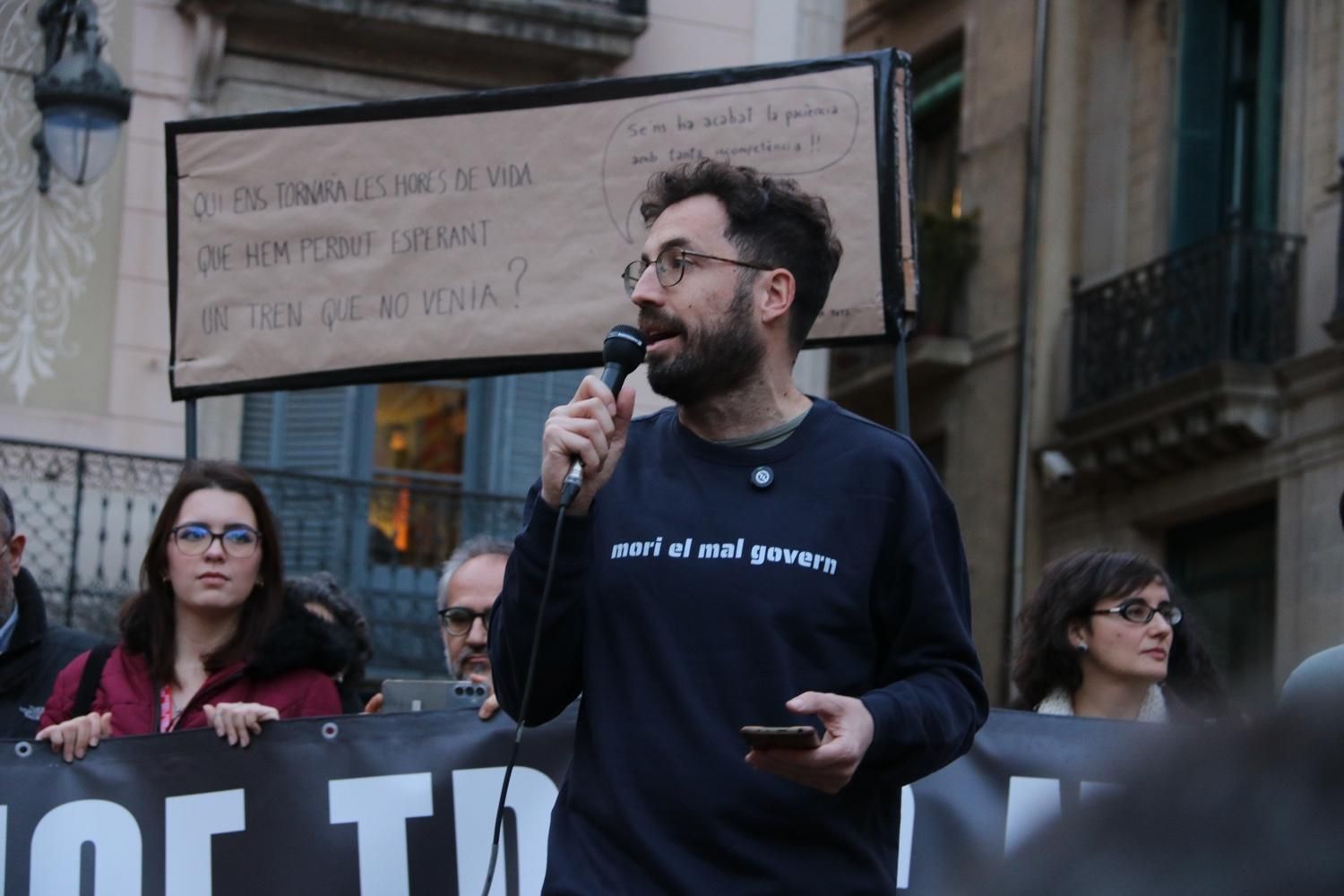 el presidente de la Asociación para la Promoción del Transporte Público (PTP), Adrià Ramírez.