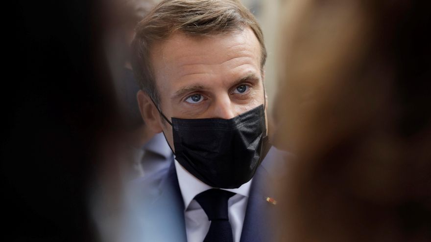 El presidente francés, Emmanuel Macron. EFE/EPA/LEWIS JOLY