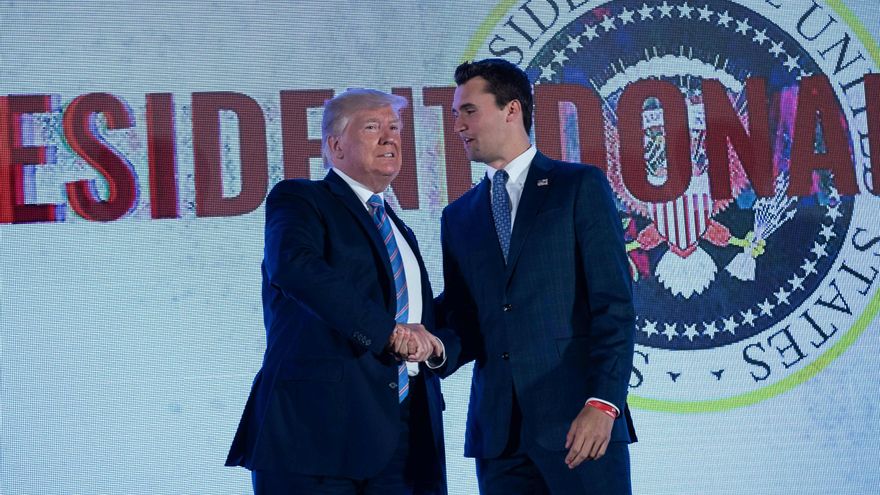 Trump responsabiliza a la "izquierda radical" del asesinato de su aliado Charlie Kirk