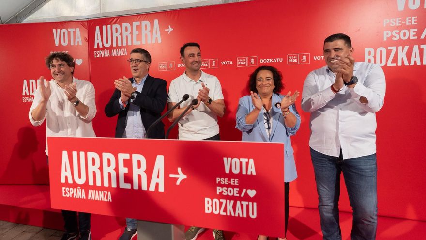 El PSE-EE se conjura en Portugalete, el pueblo de la mayoría socialista, para llevar de nuevo a Pedro Sánchez a La Moncloa