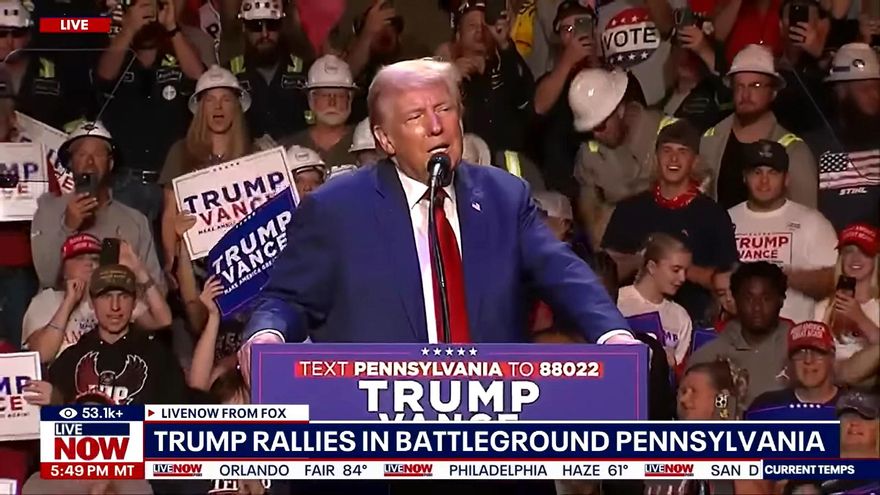 Trump pide que vuelva a la TV un presentador que falleció en 2005, y da por "muertos" a Fallon, Kimmel y Colbert