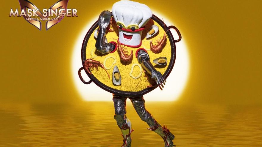Así será la semifinal de la segunda edición de 'Mask Singer' en Antena 3, con Paella como máscara invitada