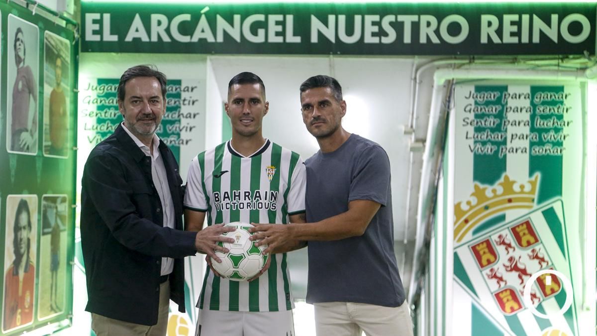 Presentación de Sergi Guardiola como jugador del Córdoba CF