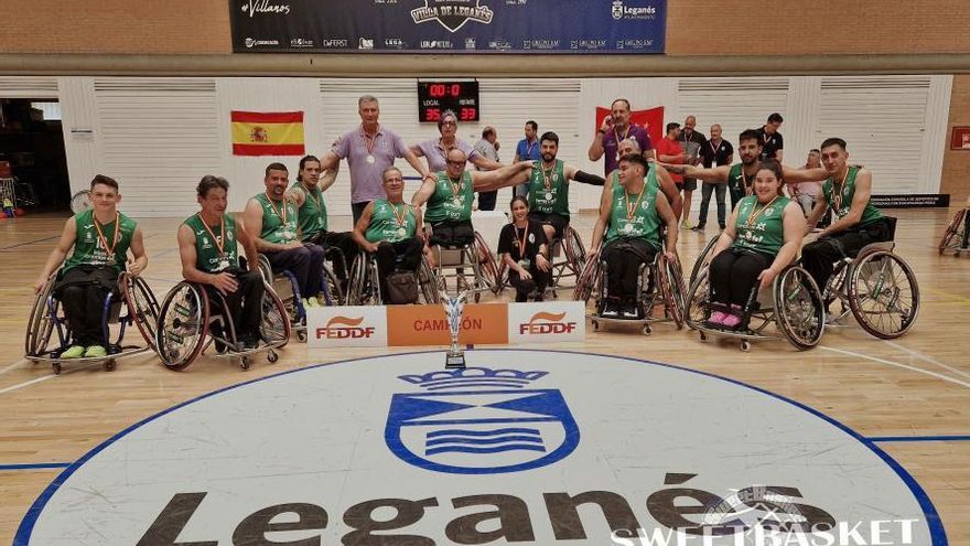 El Adein Tenerife Fundación CB Canarias asciende a la Primera División de baloncesto en silla de ruedas