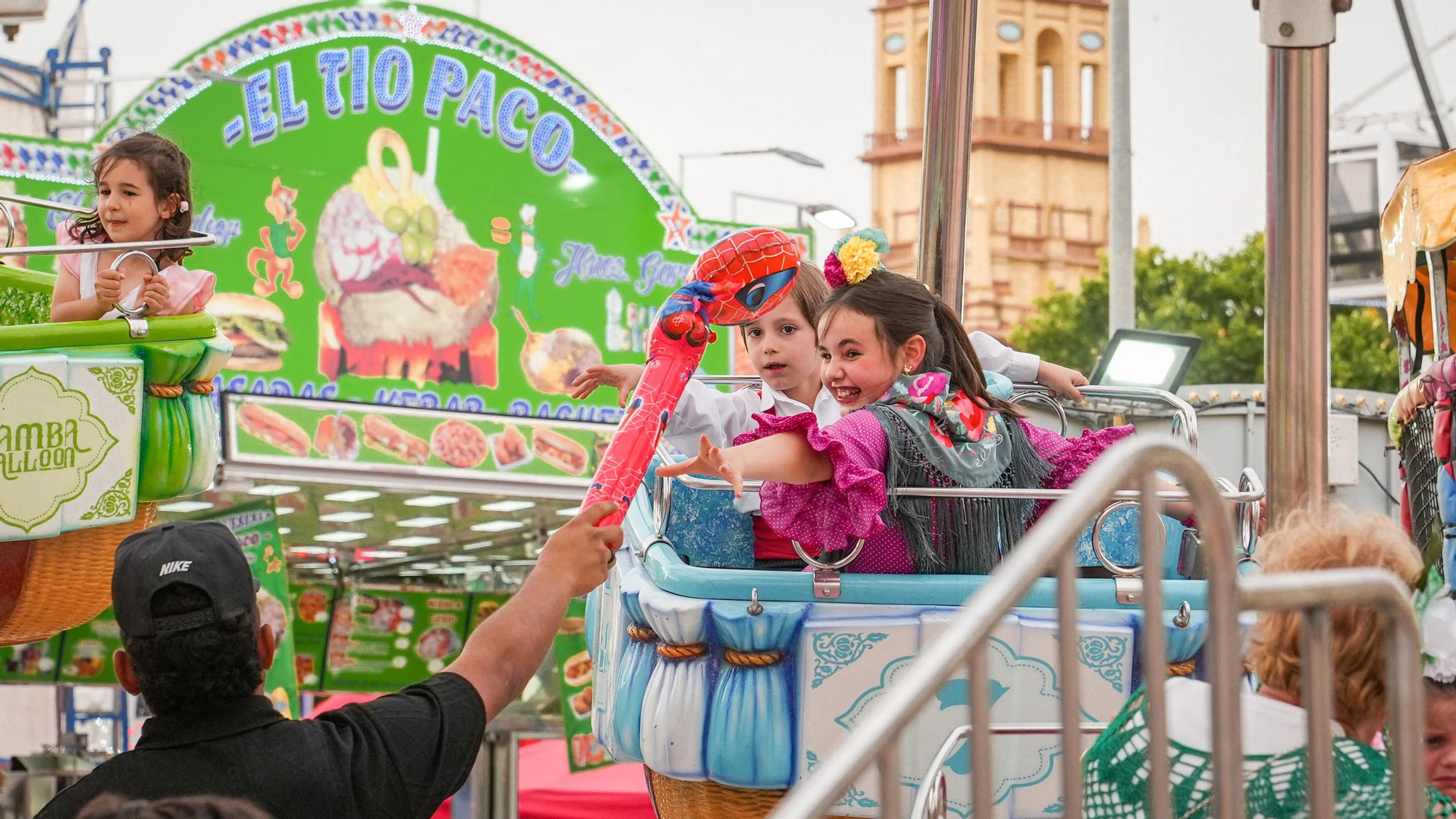 Ambiente del domingo de feria