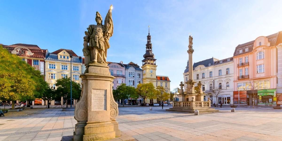 Una estampa de la ciudad checa de Ostrava.
