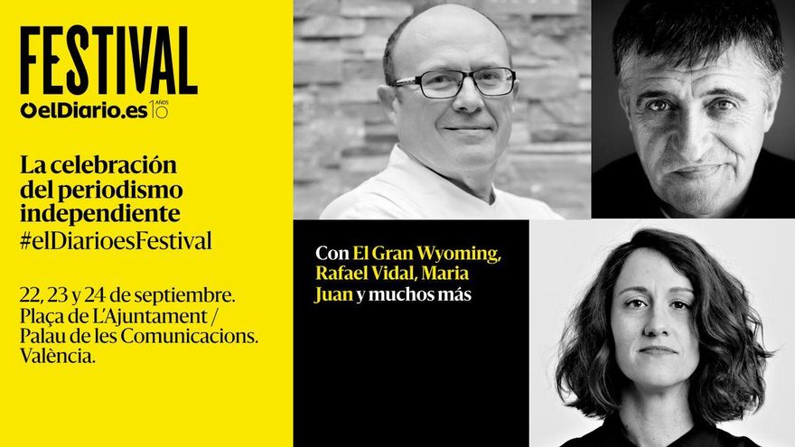 Se viene un plato fuerte al Festival de elDiario.es… Se viene Wyoming