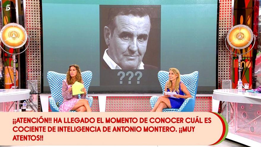 'Sálvame' desvela el resultado del test de inteligencia de Antonio Montero
