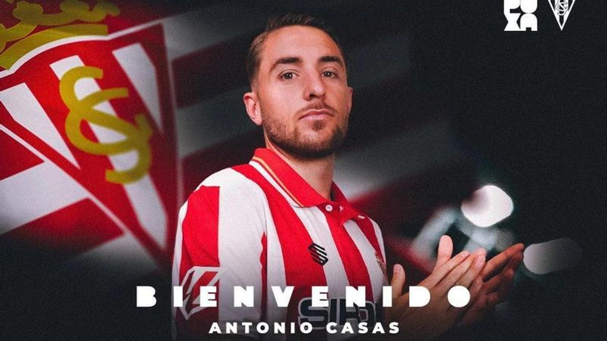 Antonio Casas, nuevo jugador del Sporting