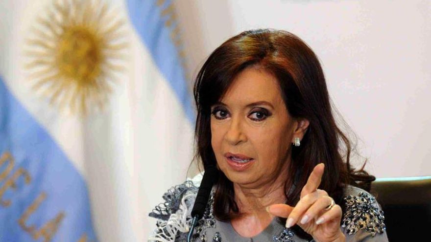 En la imagen la expresidenta Argentina Cristina Fernández (2007-2015).