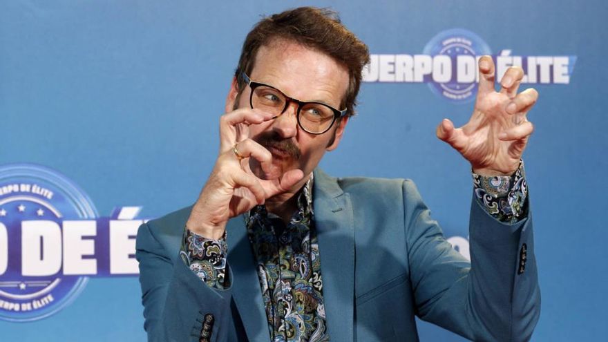 Joaquín Reyes en la premiere de la película Cuerpo de élite