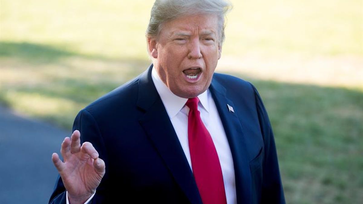 Trump responde a Tusk: "Tenemos muchos aliados"