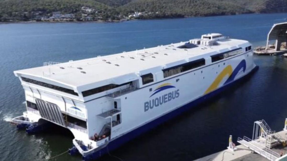El "China Zorrilla", el buque eléctrico más grande del mundo, unirá Buenos Aires y Colonia