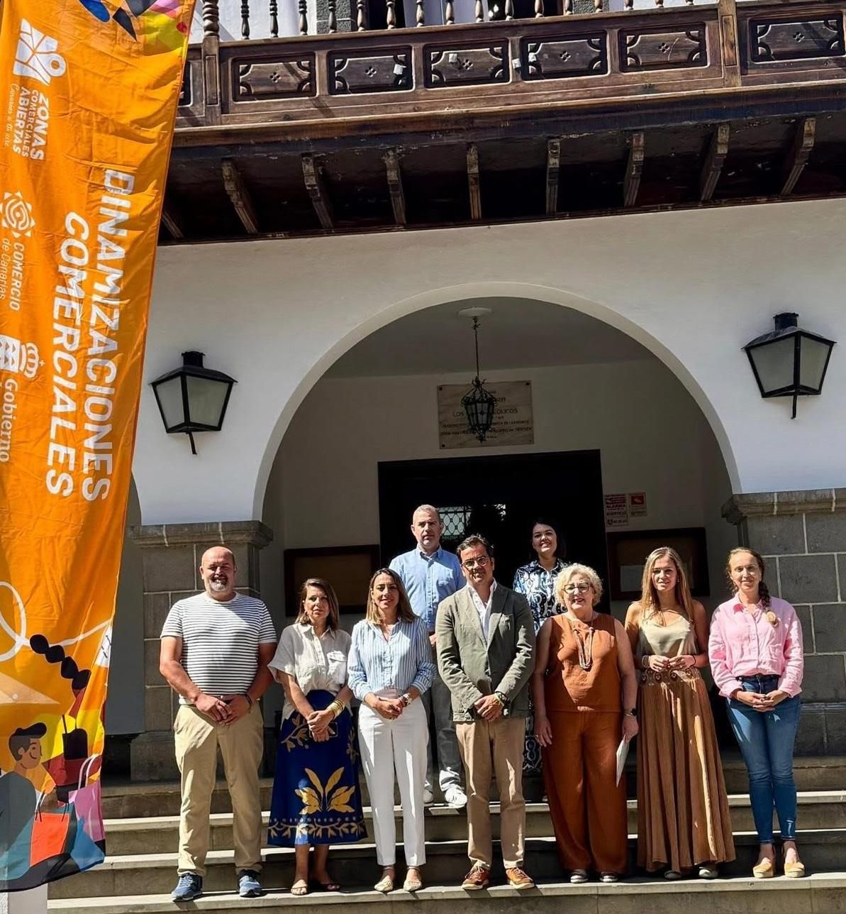 Presentación de la actividad ‘La Palma, comercio con luz propia’.