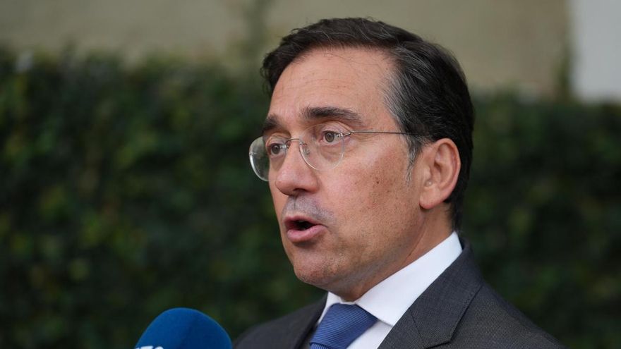 El ministro de Asuntos Exteriores de España. José Manuel Albares EFE/ Ernesto Guzmán 