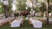 Imagen de banquete para una boda.