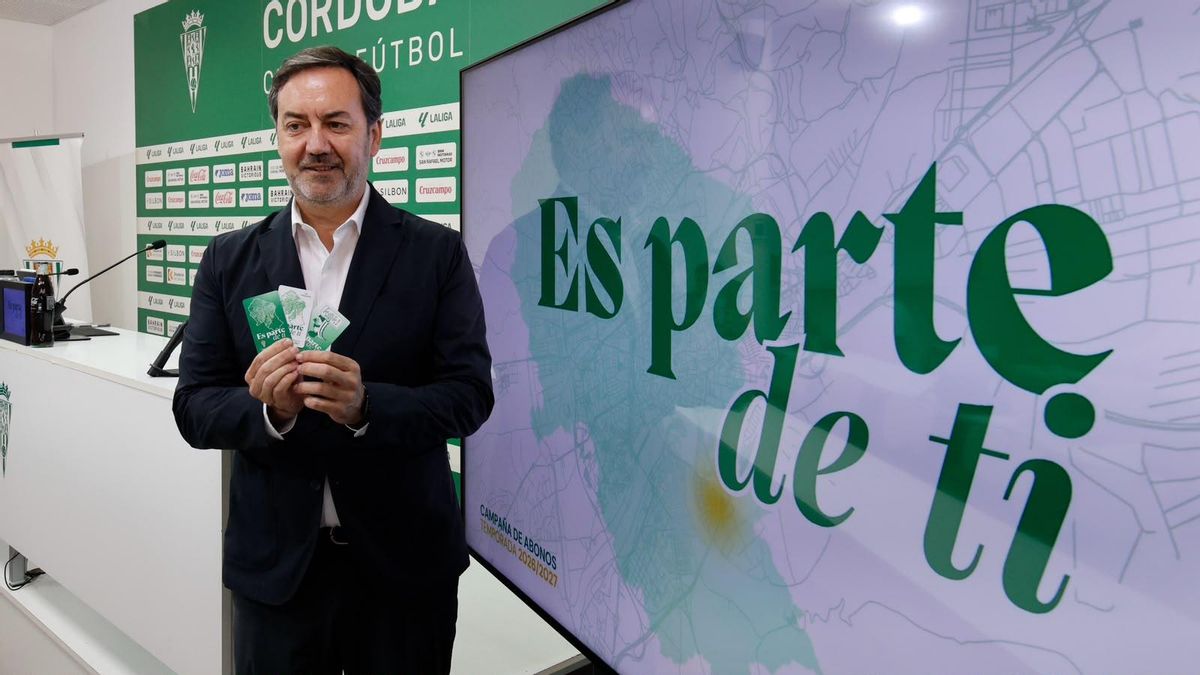La presentación de la campaña de abonos del Córdoba CF 2026-27