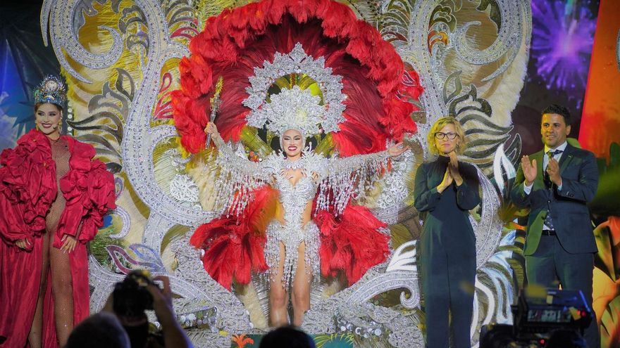 Carla Benítez y su fantasía 'Morir de Amor', Reina del Carnaval de Maspalomas 2023