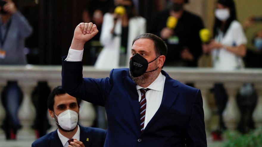 Junqueras culmina su apuesta por la legalidad y allana el camino de los indultos