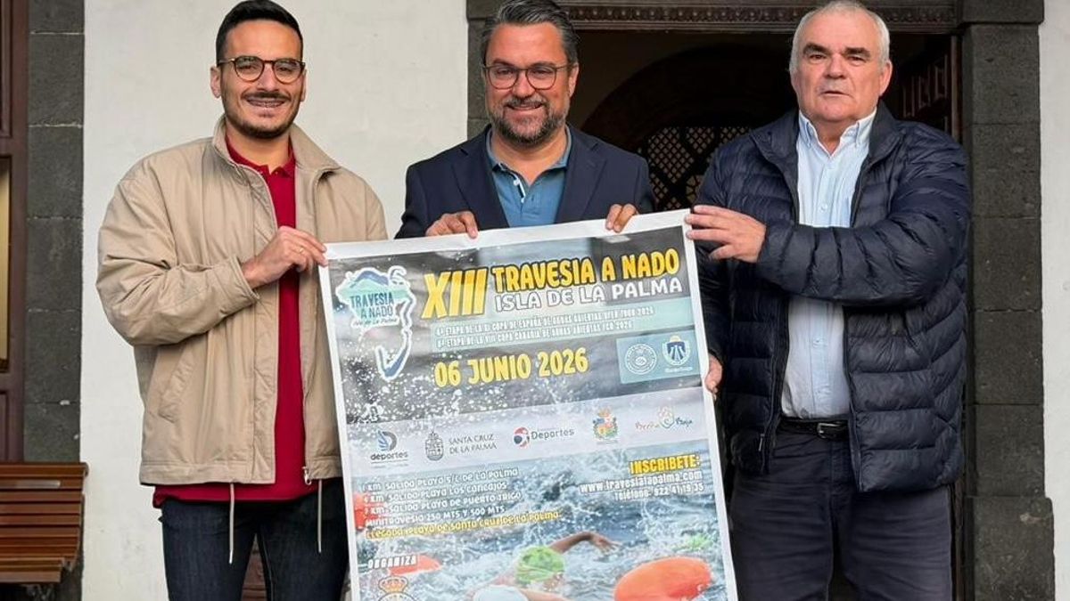 Santa Cruz de La Palma, gran meta de la XIII Travesía a Nado Isla de La Palma