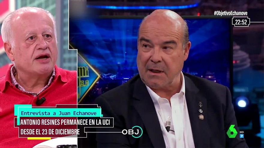 Echanove se emocionó en laSexta por Verónica Forqué y se mostró optimista con Resines