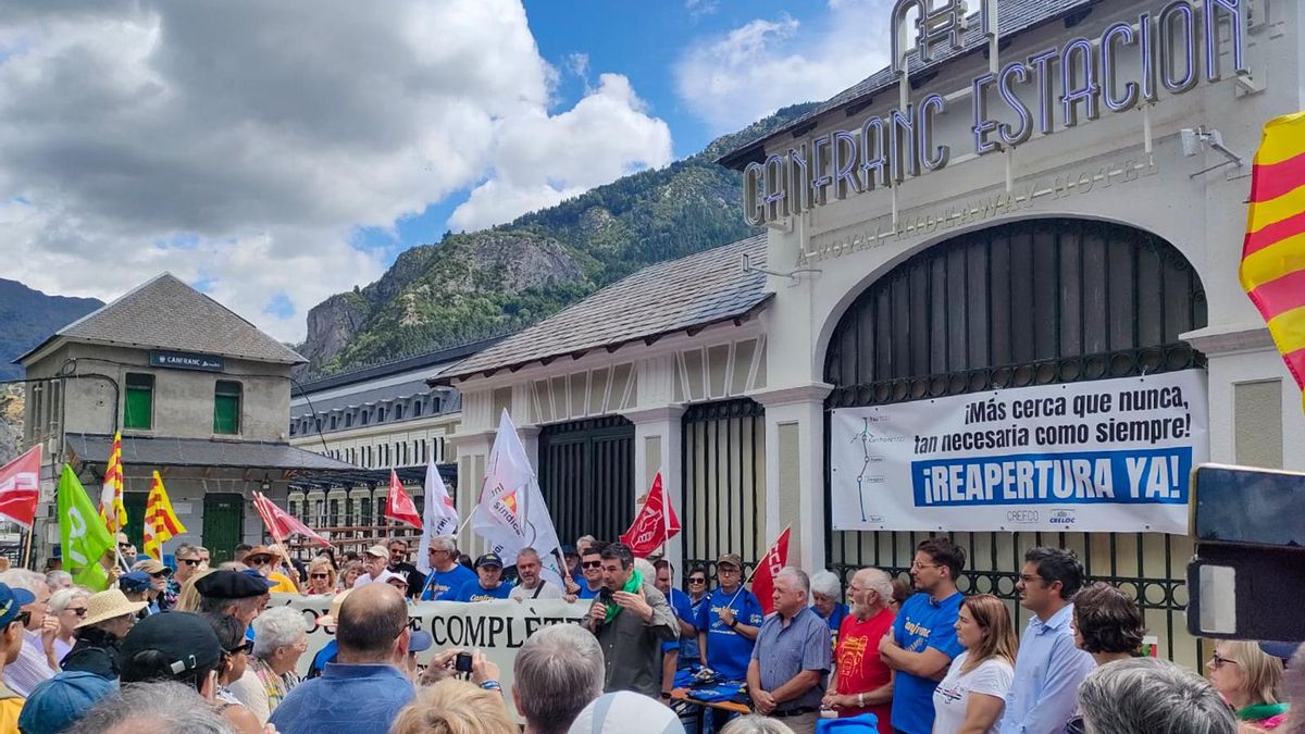 El Canfranc, una espera que parece eterna: Francia vuelve a echar el freno de mano al túnel ferroviario