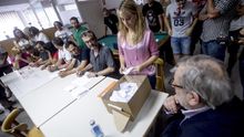 Votación de los trabajadores de Eulen sobre las propuestas de la empresa