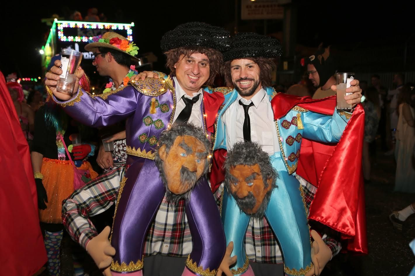 Cabalgata del Carnaval de Maspalomas. (ALEJANDRO RAMOS)