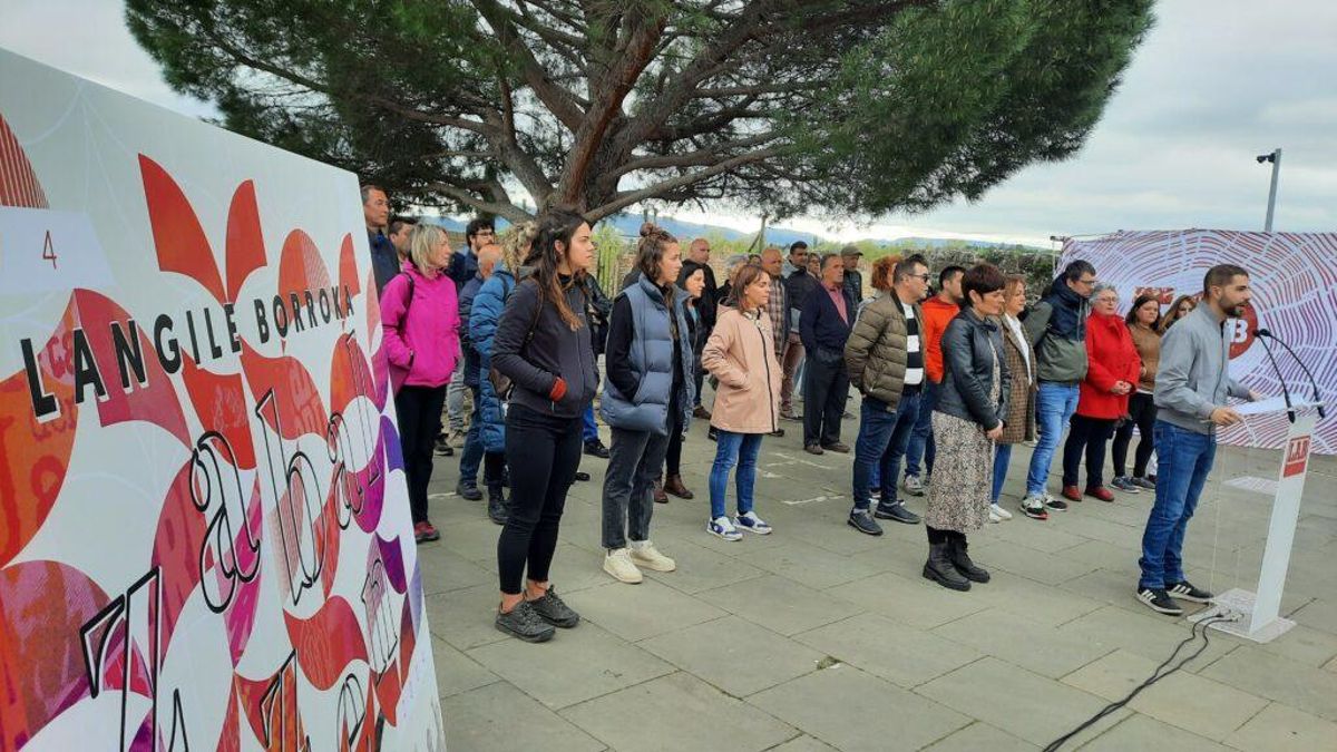 Presentación de los actos del Primero de Mayo.