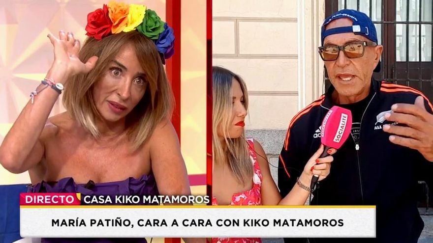 Patiño y Matamoros se enzarzaron en 'Socialité': "Tú no me representas. Caíste en una trampa"